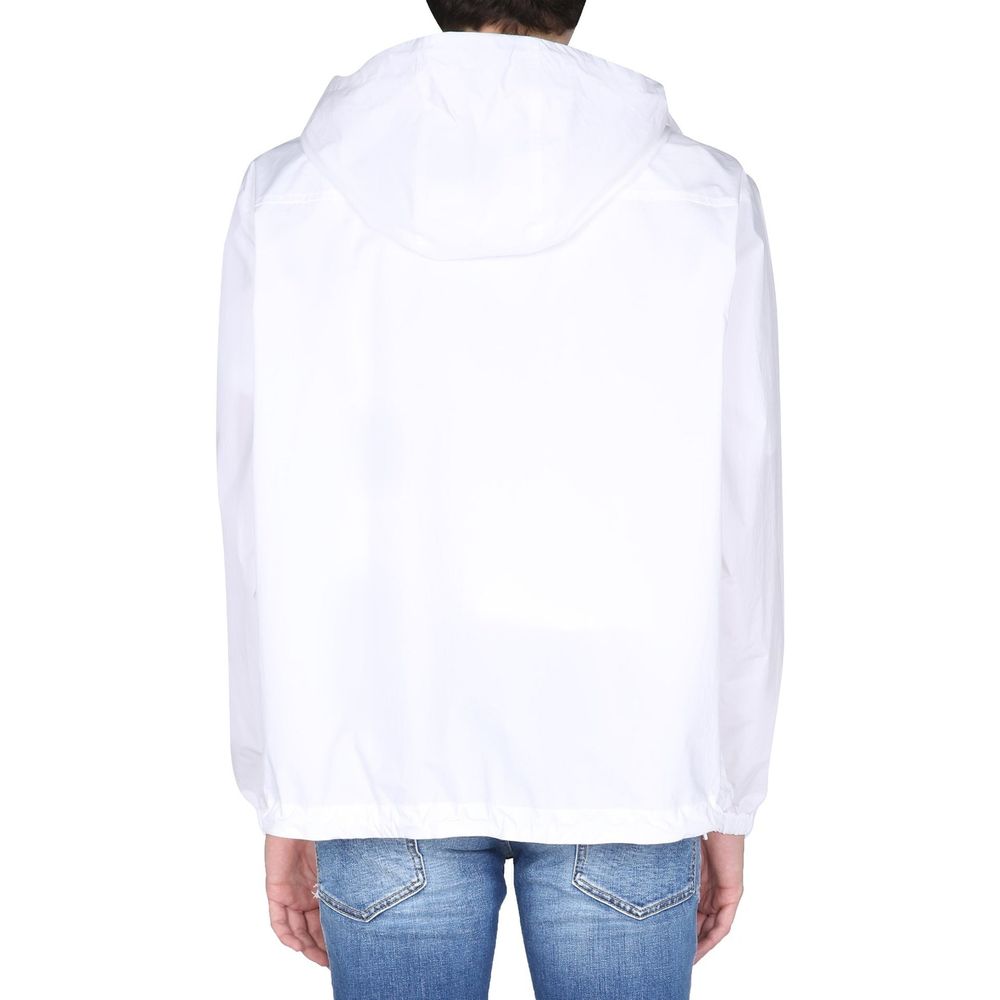 Dsquared² White Cotton Shell Jacket | Regal Royce