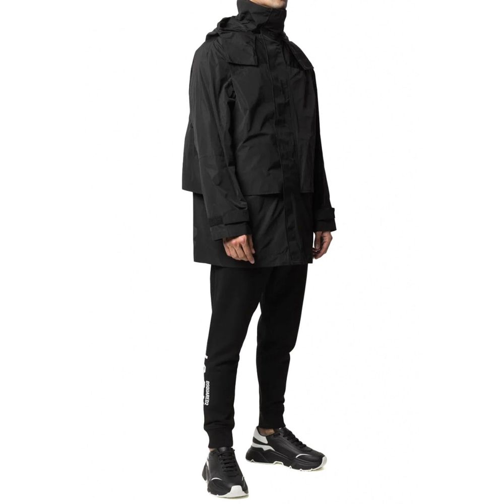 Dsquared² Black Nylon Shell Jacket | Regal Royce