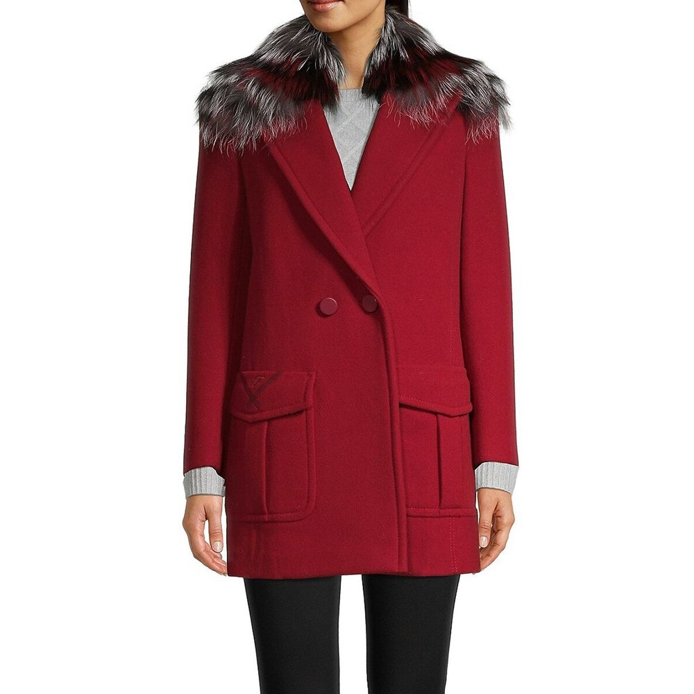 Fendi Multicolor Virgin Wool Coat | Regal Royce