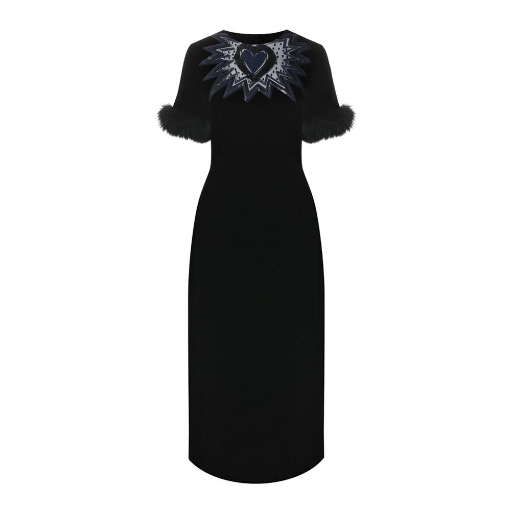Fendi Black Viscose Cocktail Dress | Regal Royce