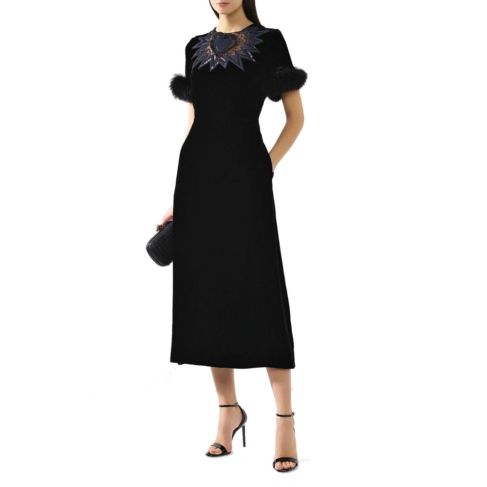 Fendi Black Viscose Cocktail Dress | Regal Royce