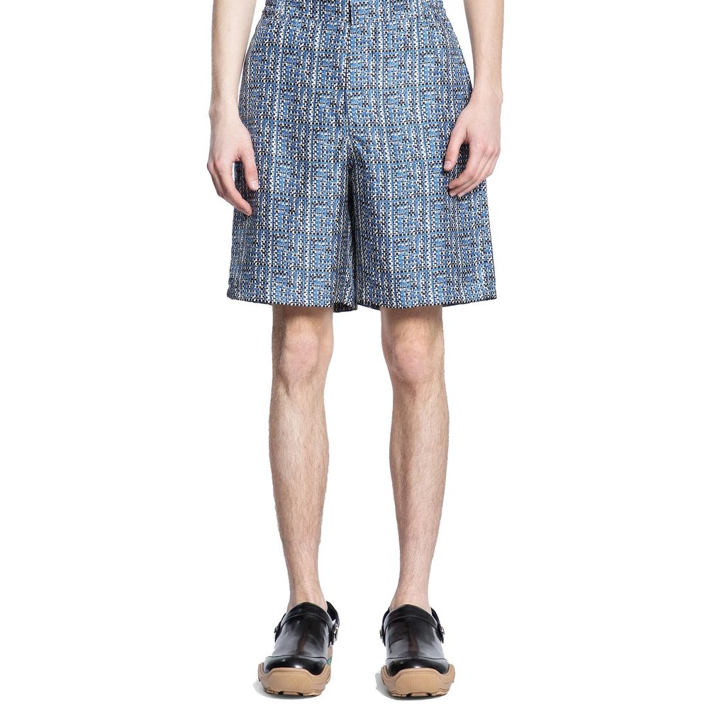 Fendi Blue Silk Shorts | Regal Royce