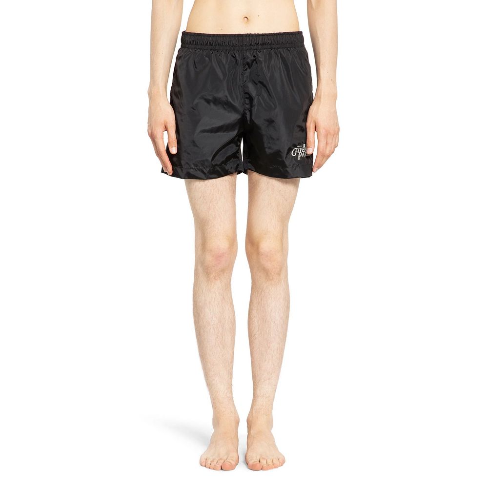 Givenchy Black Polyamide Swim Shorts | Regal Royce