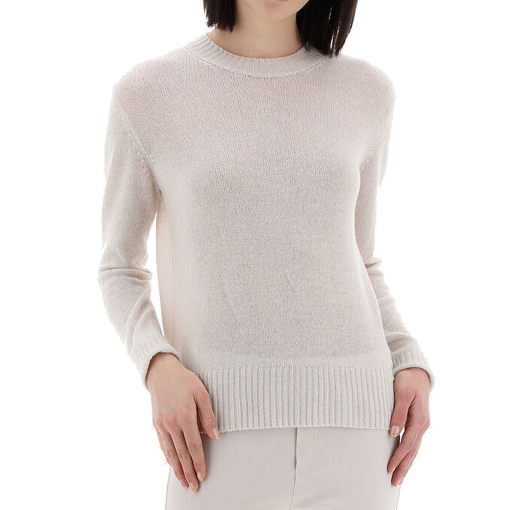 Herno White Cashmere Cashmere Sweater | Regal Royce