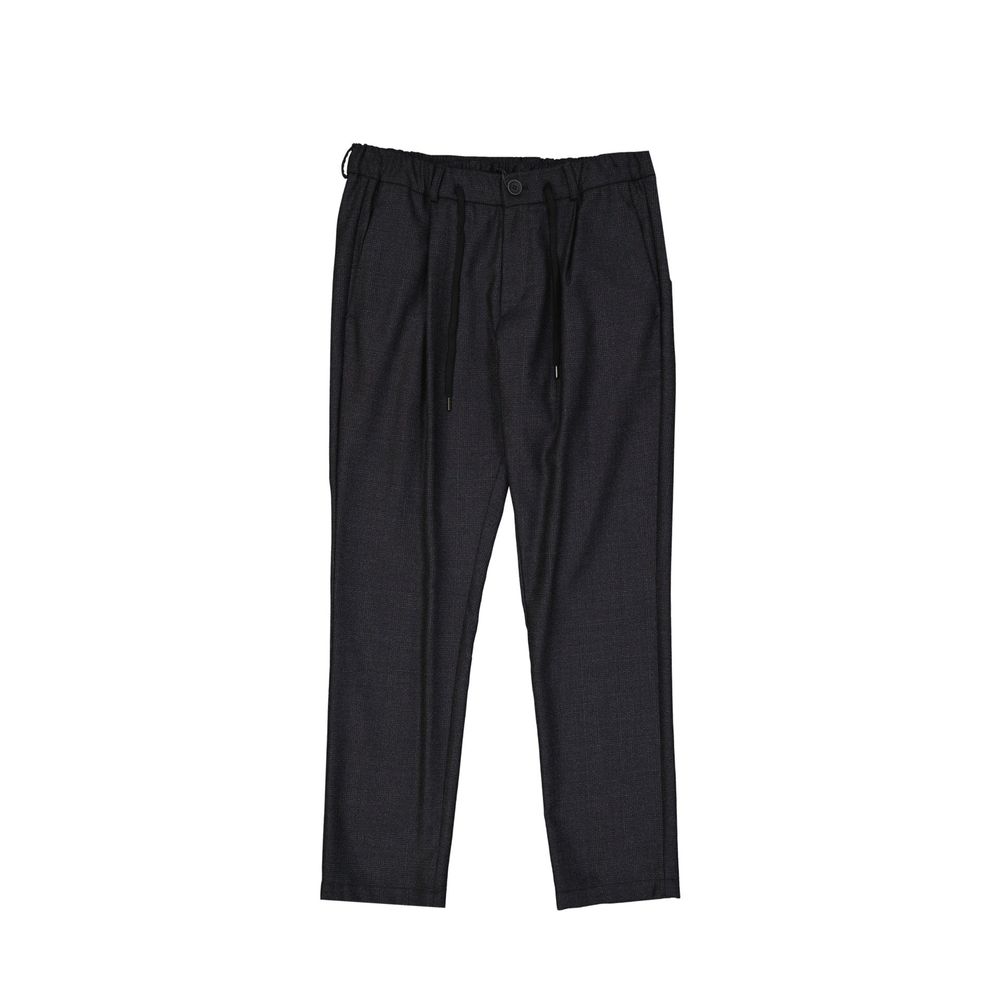 Herno Gray Wool Casual Pants | Regal Royce
