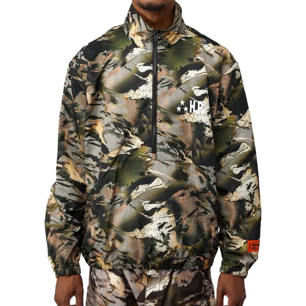 Heron Preston Bicolor Polyamide Shell Jacket | Regal Royce