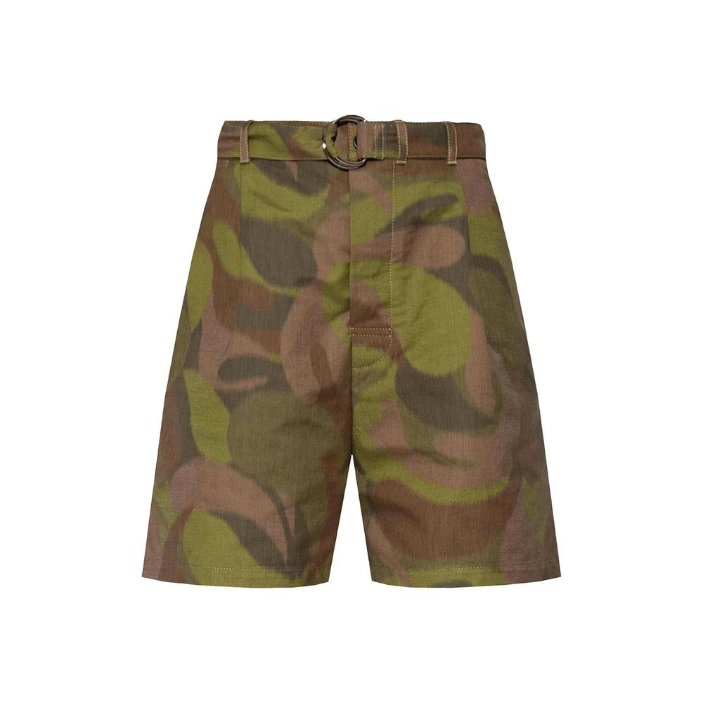 Marni Bicolor Cotton Bermuda Shorts | Regal Royce