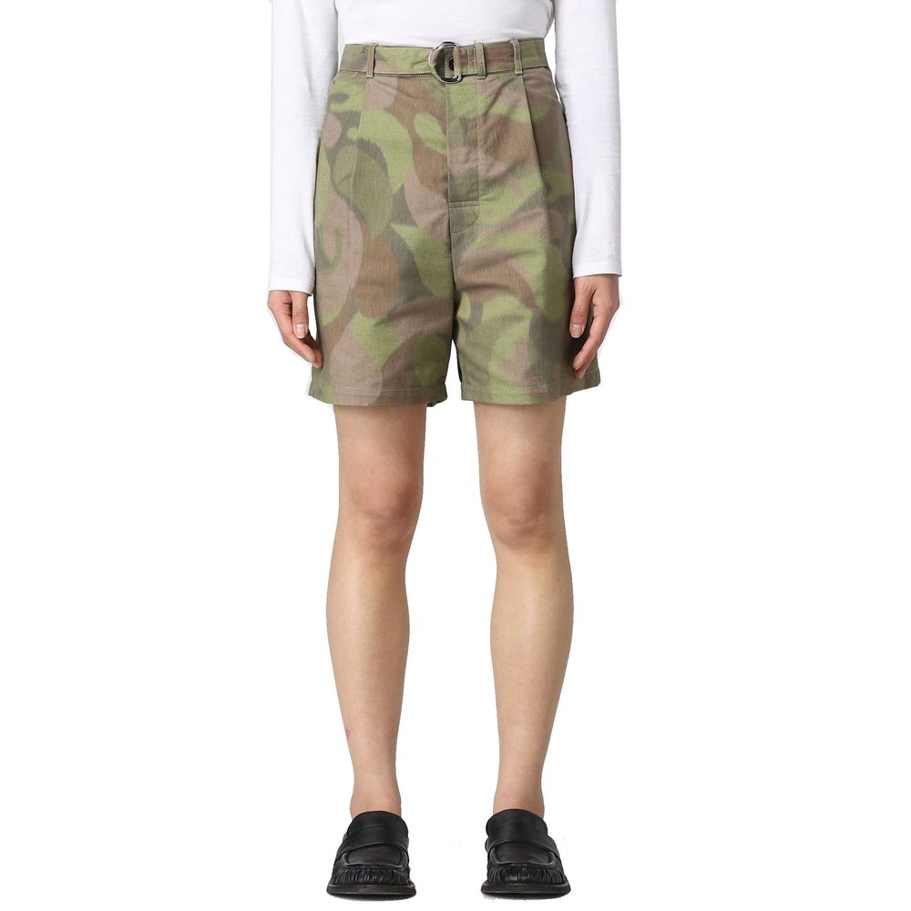 Marni Bicolor Cotton Bermuda Shorts | Regal Royce