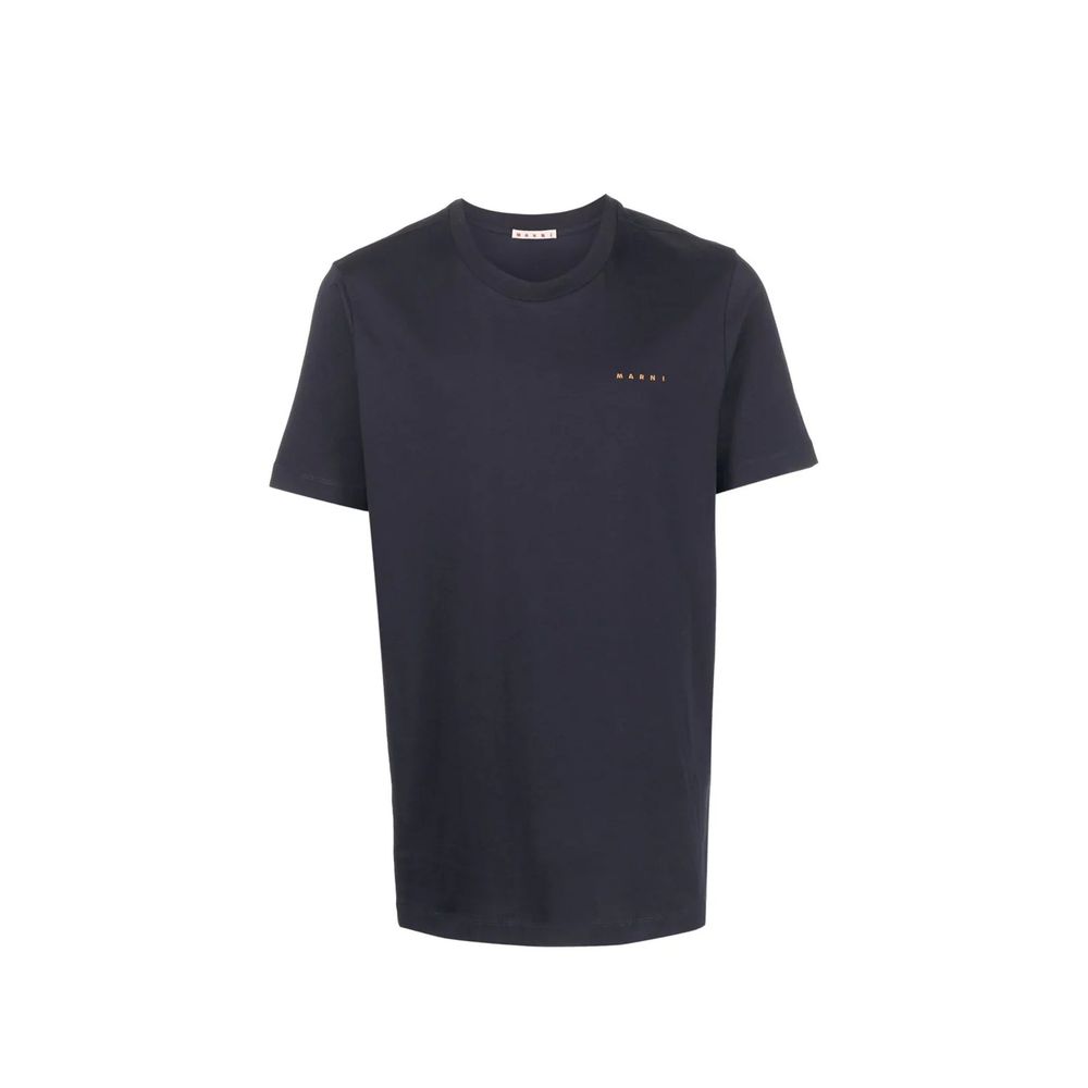 Marni Black Cotton T-Shirt | Regal Royce