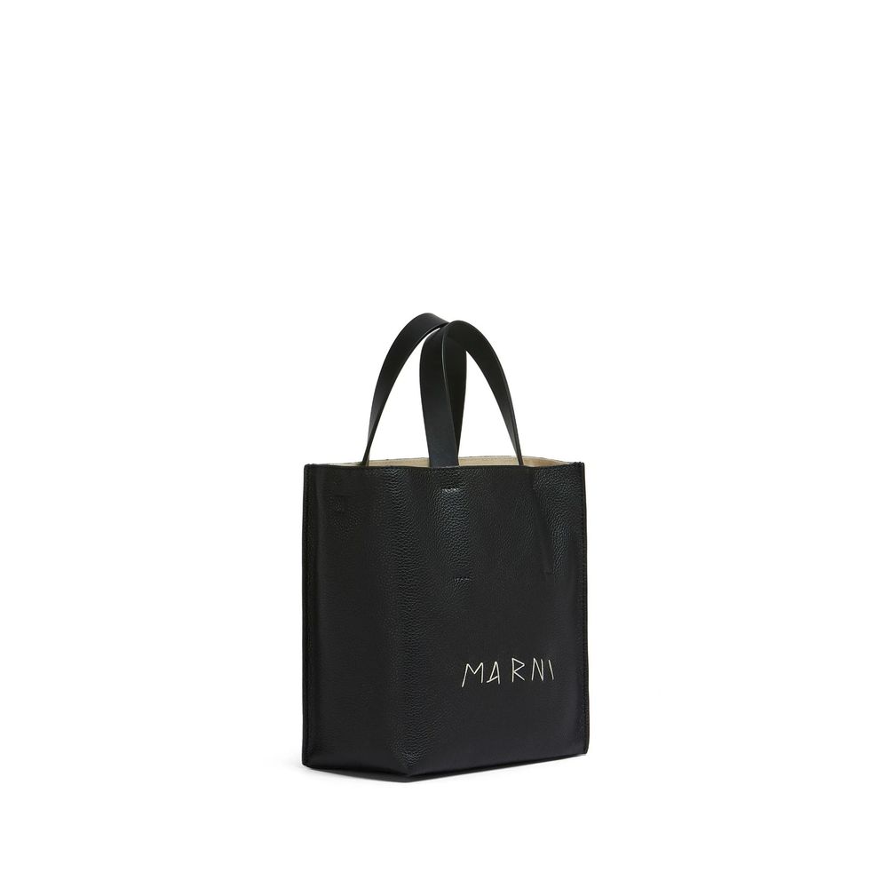 Marni Black Calfskin Tote Bag | Regal Royce
