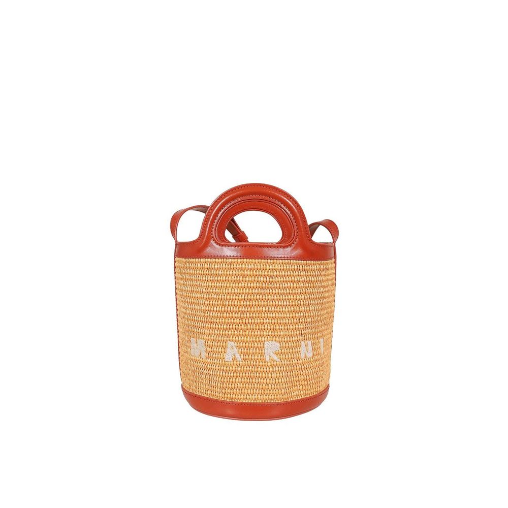 Marni Orange Cotton Backet Bag | Regal Royce