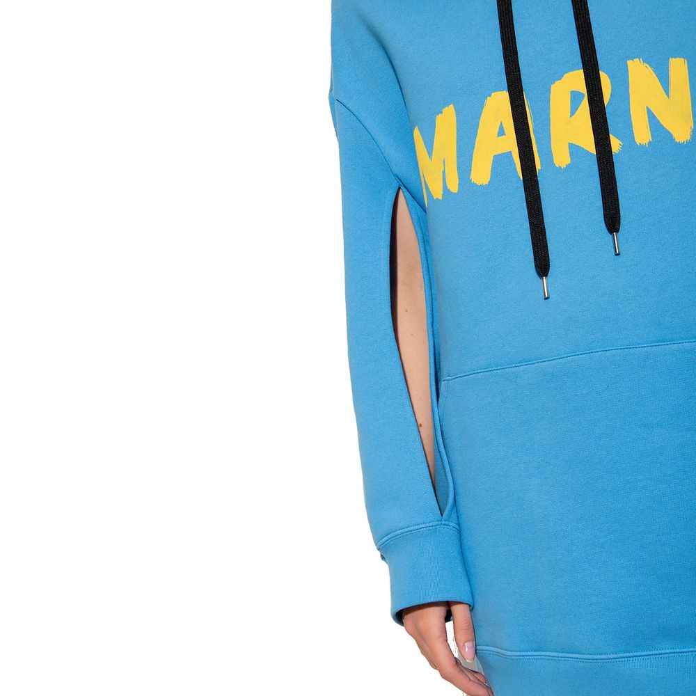 Marni Blue Cotton Sweatshirt | Regal Royce