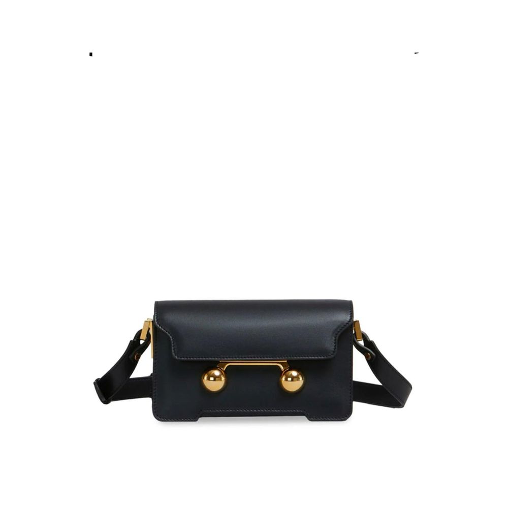 Marni Black Calfskin Crossbody Bag | Regal Royce