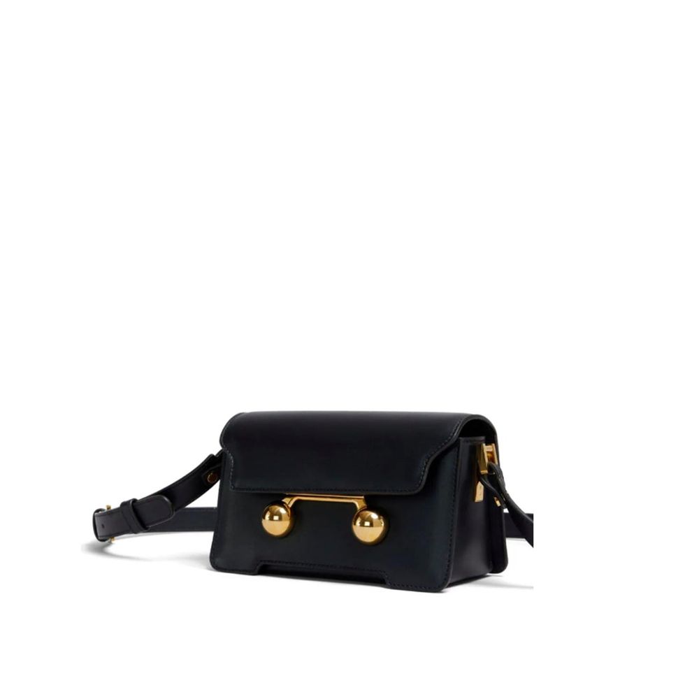 Marni Black Calfskin Crossbody Bag | Regal Royce