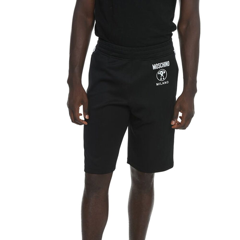 Moschino Couture Black Elastane Shorts | Regal Royce