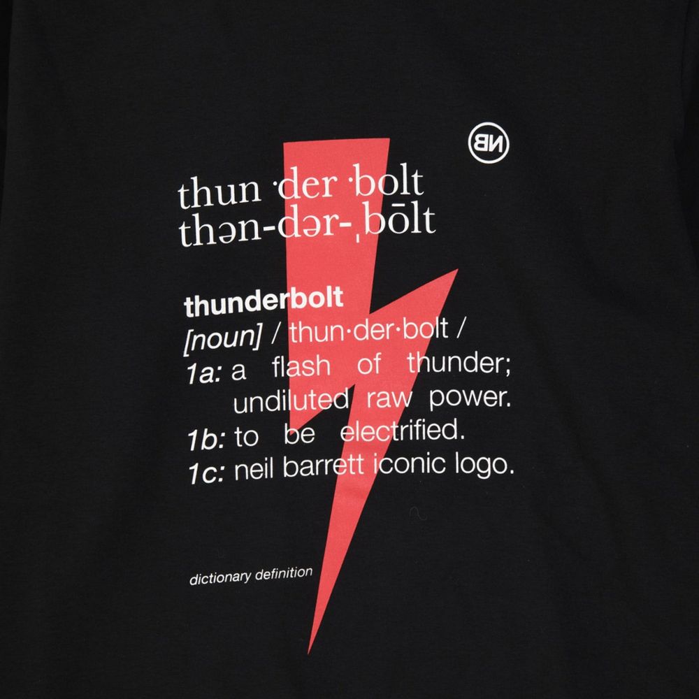 Neil Barrett Black Cotton Sweatshirt | Regal Royce