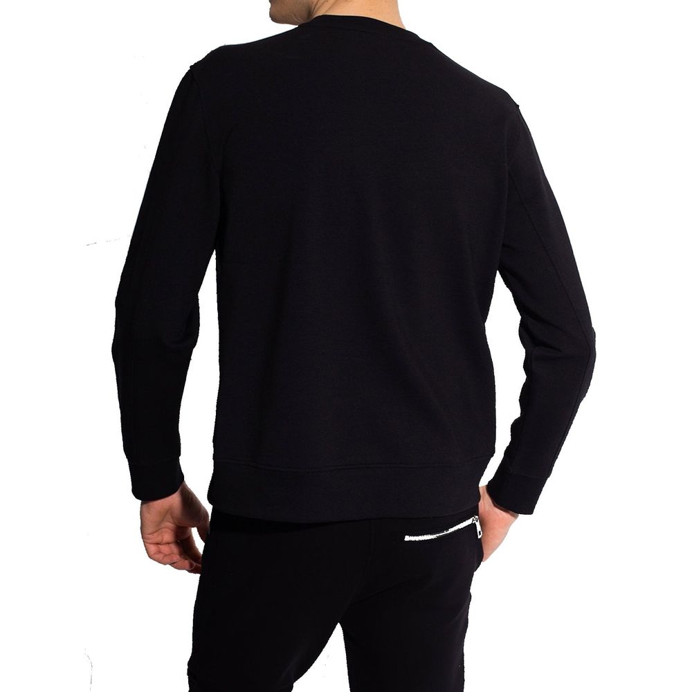Neil Barrett Black Cotton Sweatshirt | Regal Royce
