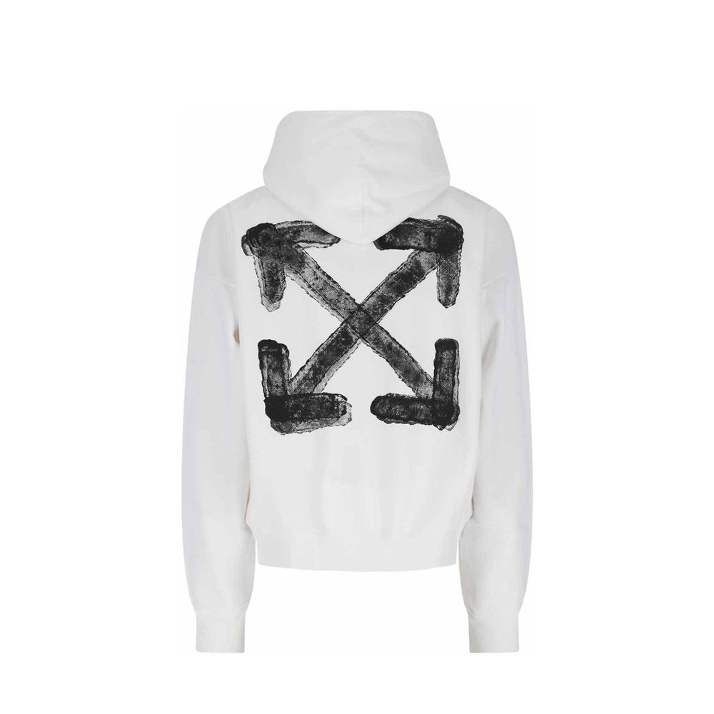 Off-White White Cotton Sweatshirt | Regal Royce