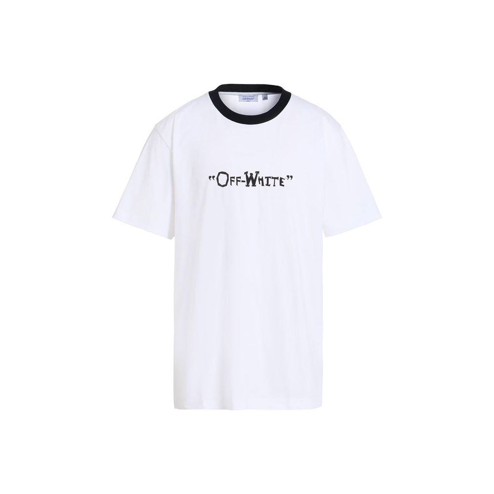 Off-White White Cotton T-Shirt | Regal Royce