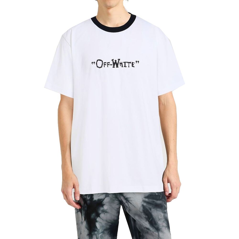 Off-White White Cotton T-Shirt | Regal Royce