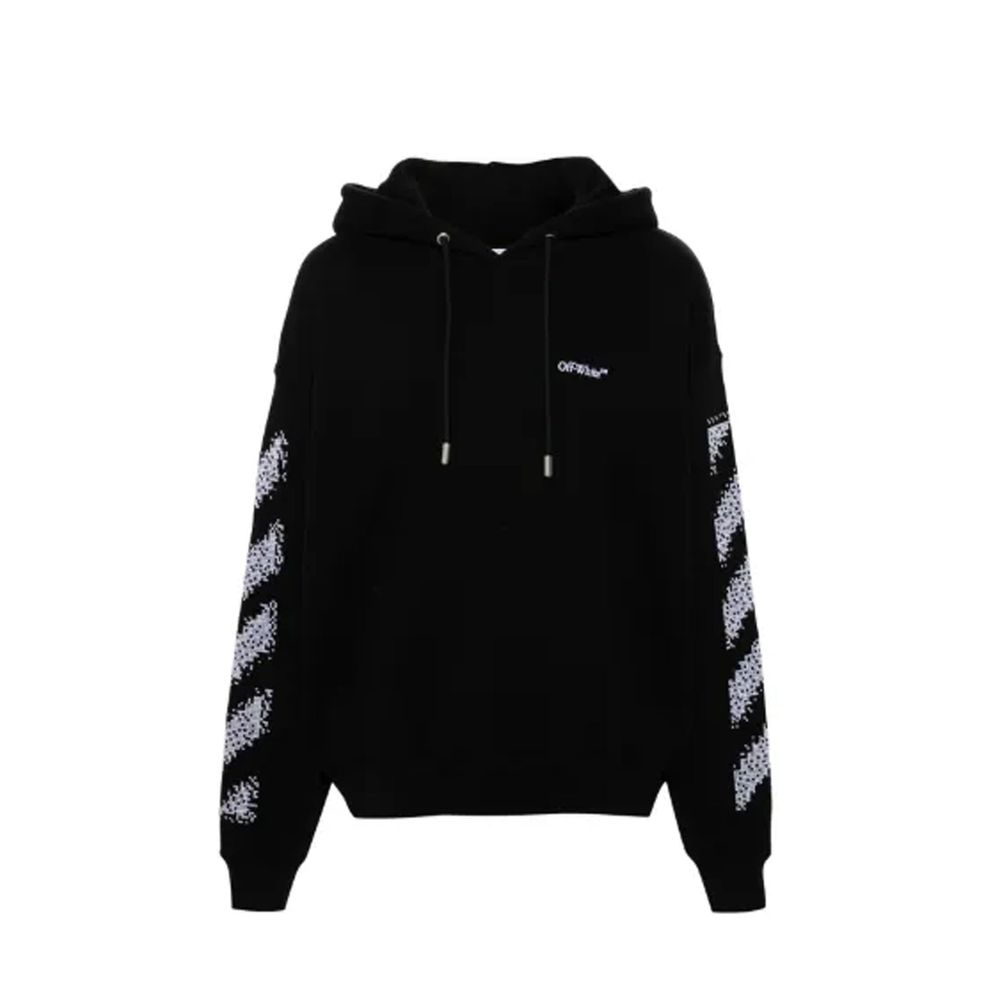 Off-White Black Cotton Sweatshirt | Regal Royce