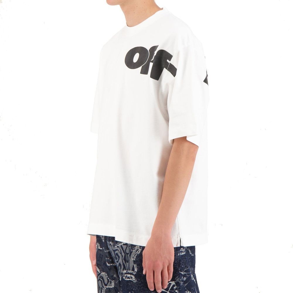 Off-White White Cotton T-Shirt | Regal Royce