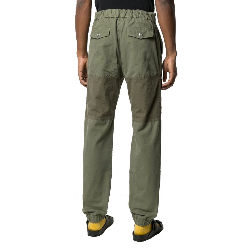 Palm Angels Bicolor Cotton Cargo Pants | Regal Royce