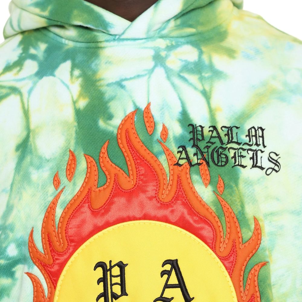 Palm Angels Bicolor Cotton Sweatshirt | Regal Royce