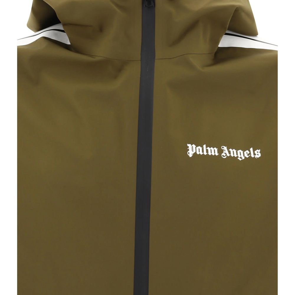 Palm Angels Bicolor Polyethylene Full-Length Jacket | Regal Royce