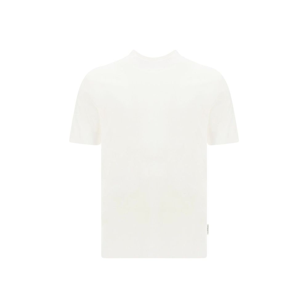 Paolo Pecora Milano White Cotton T-Shirt | Regal Royce