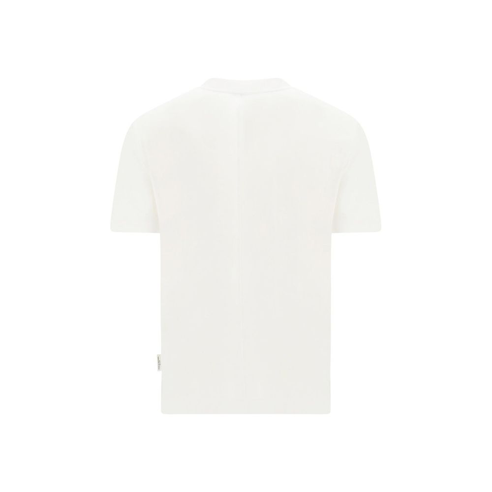 Paolo Pecora Milano White Cotton T-Shirt | Regal Royce
