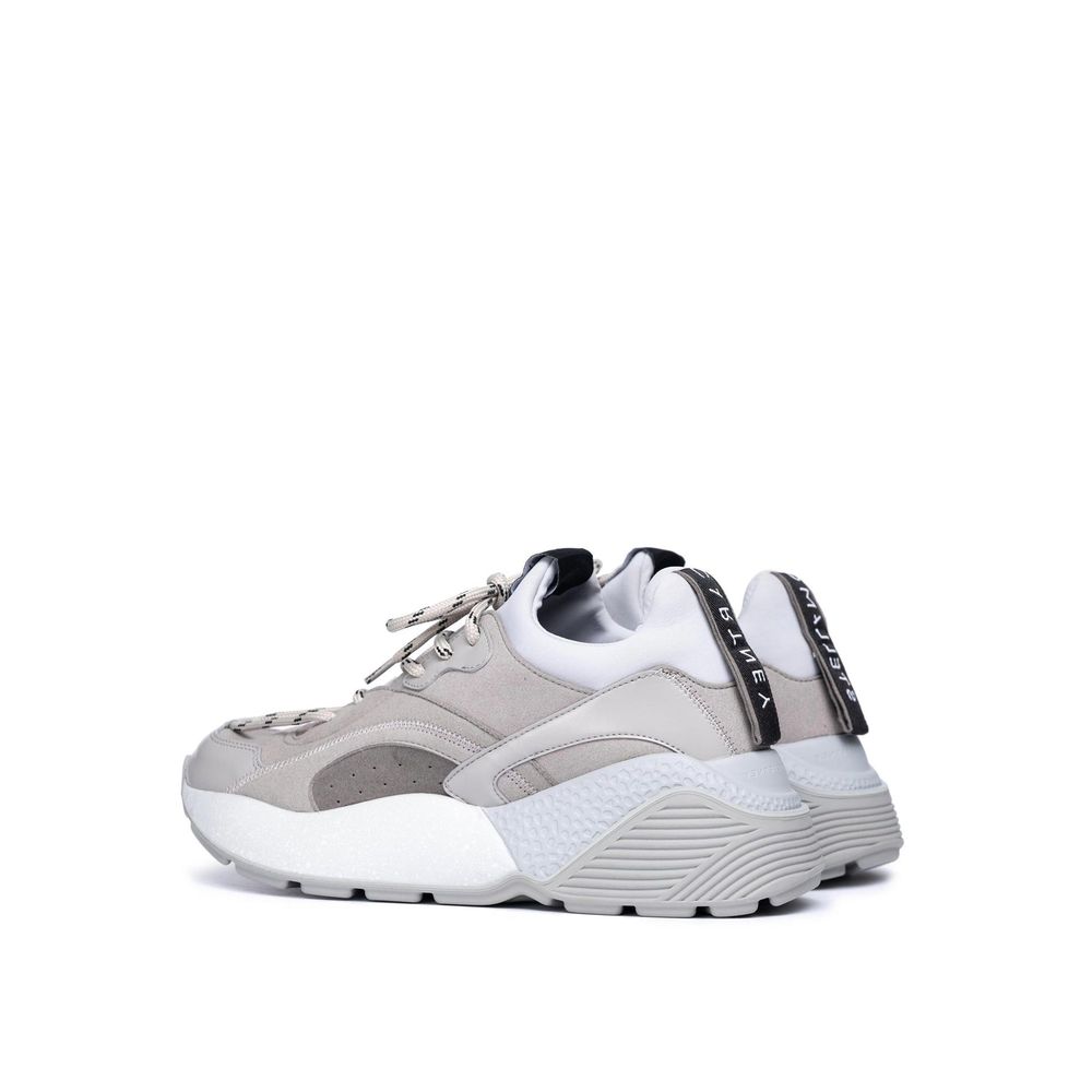 Stella McCartney Gray Vegan Leather Chunky Sneakers | Regal Royce