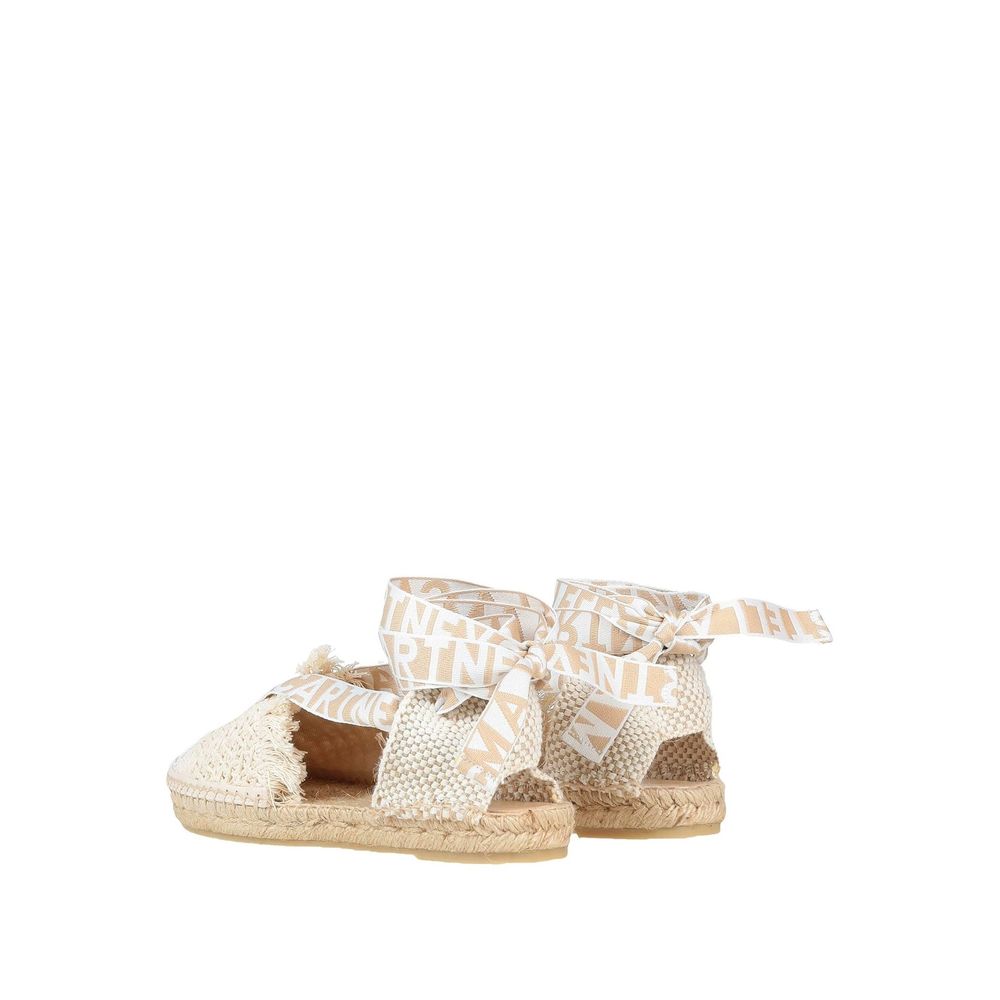 Stella McCartney Beige Canvas Espadrilles | Regal Royce