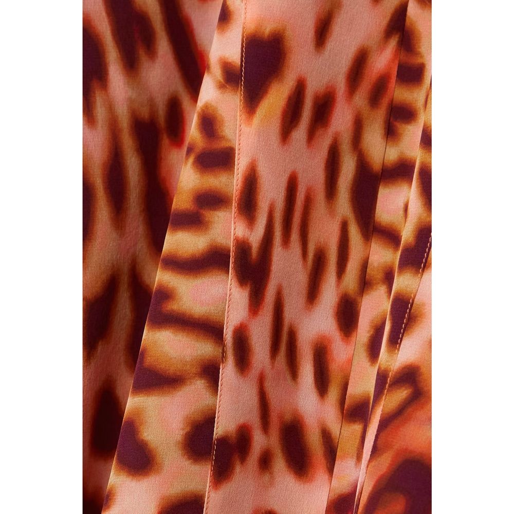 Stella McCartney Orange Silk Midi Skirt | Regal Royce