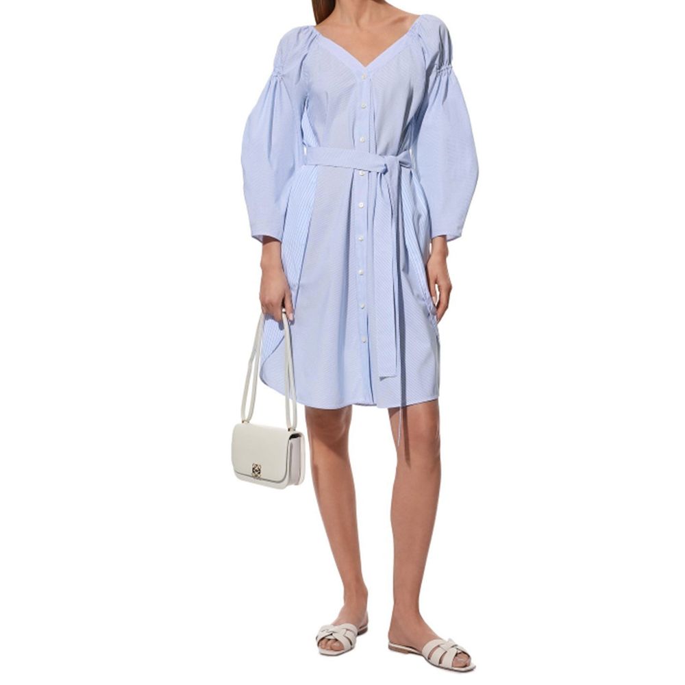 Stella McCartney Blue Cotton Casual Dress | Regal Royce