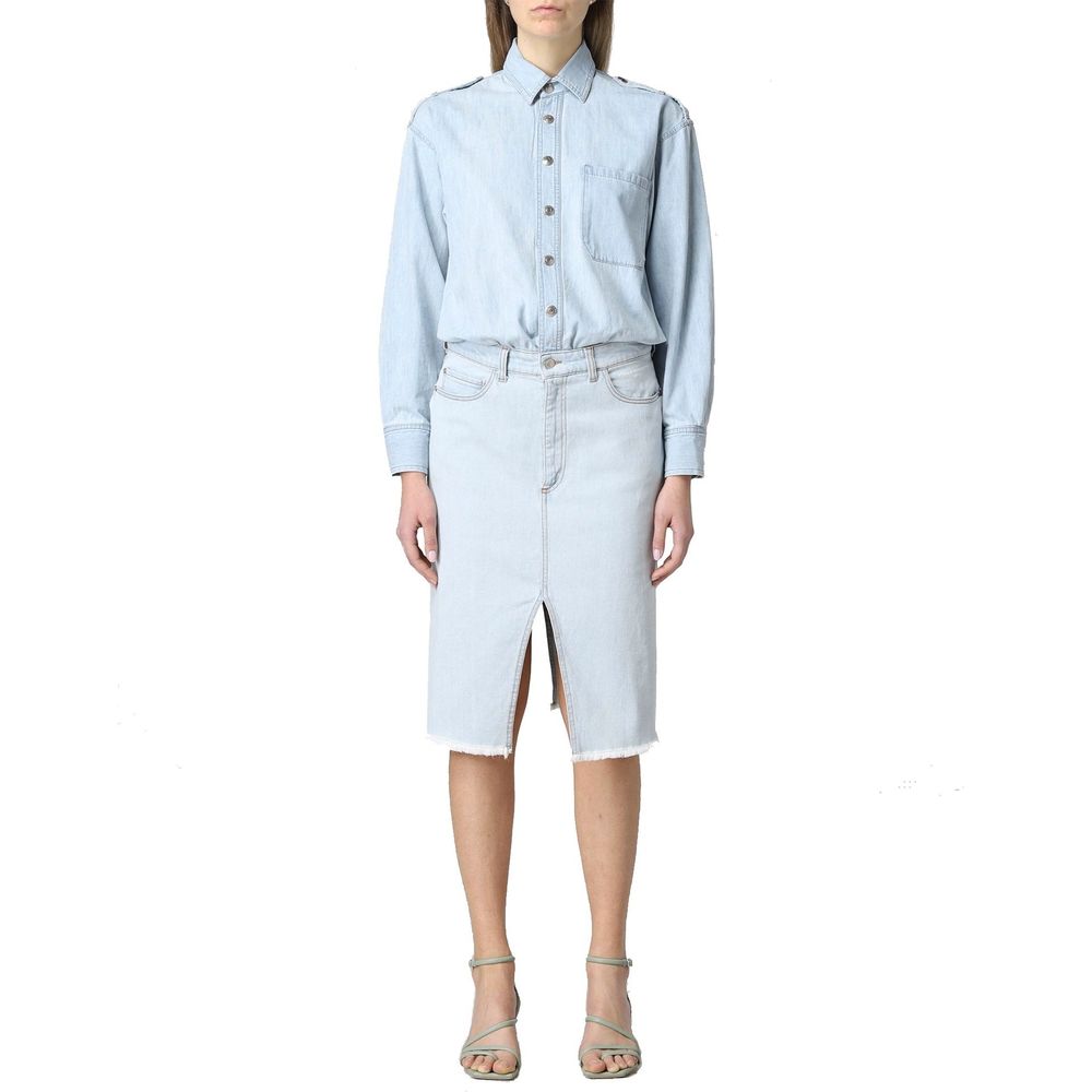 Stella McCartney Blue Cotton Casual Dress | Regal Royce
