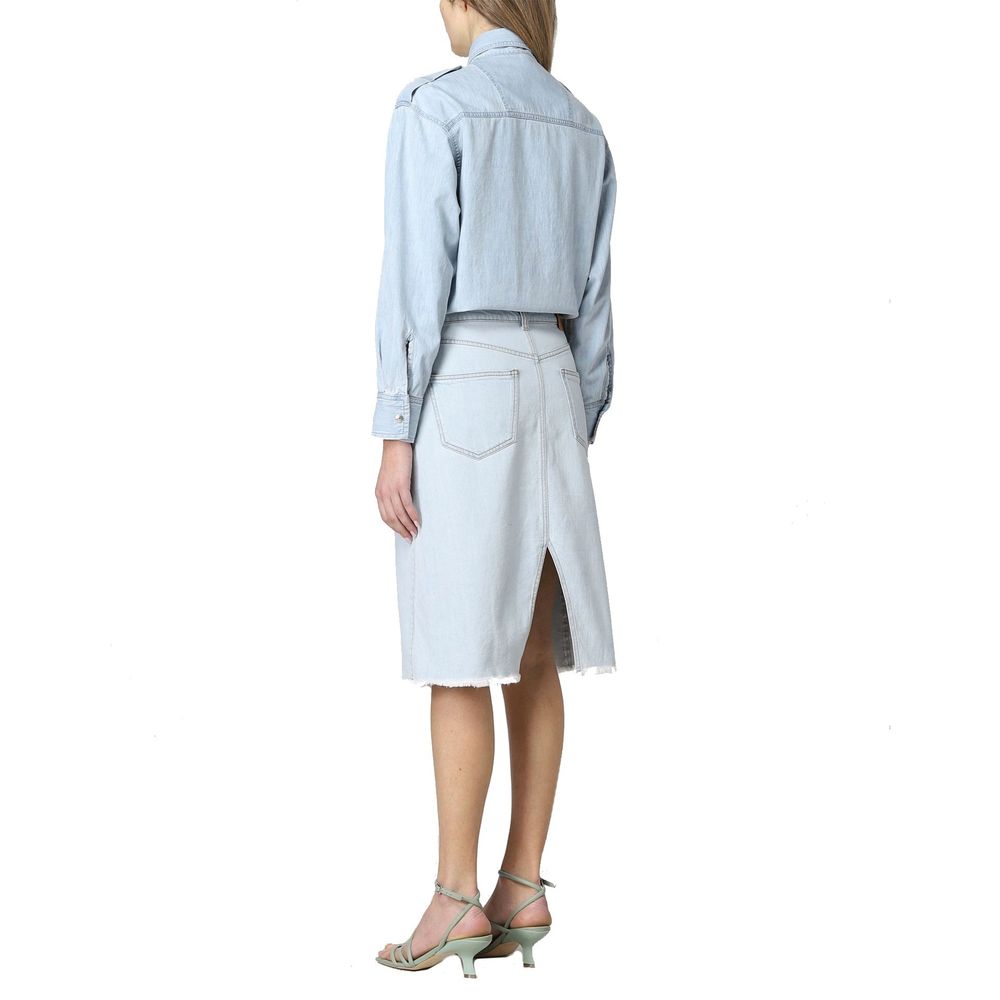 Stella McCartney Blue Cotton Casual Dress | Regal Royce