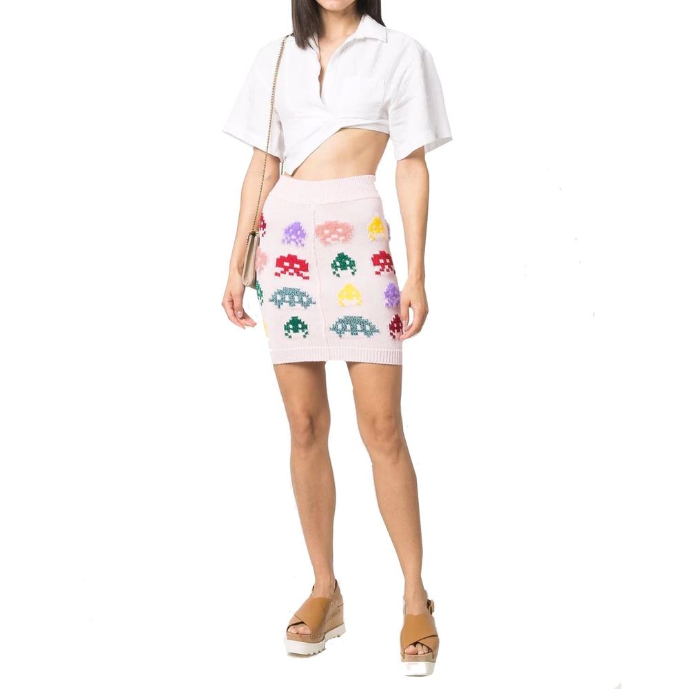Stella McCartney Multicolor Cotton Mini Skirt | Regal Royce