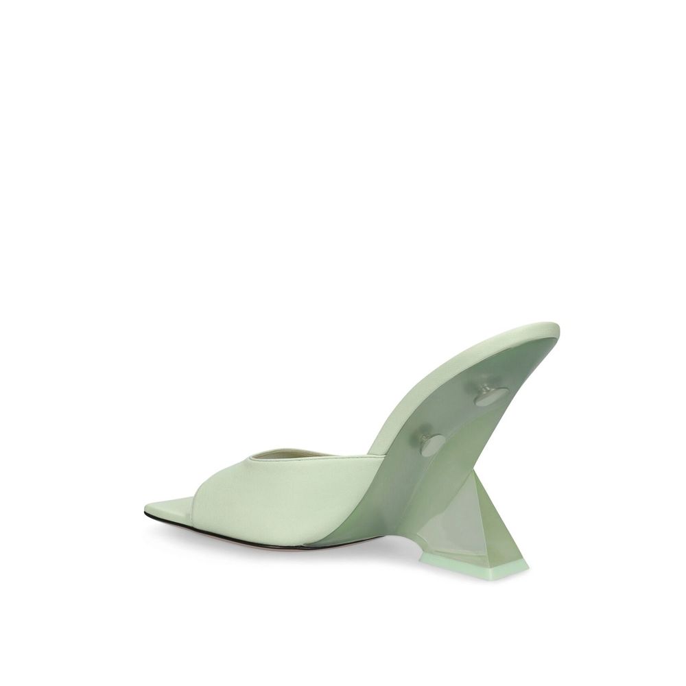 The Attico Bicolor Calfskin Mules | Regal Royce