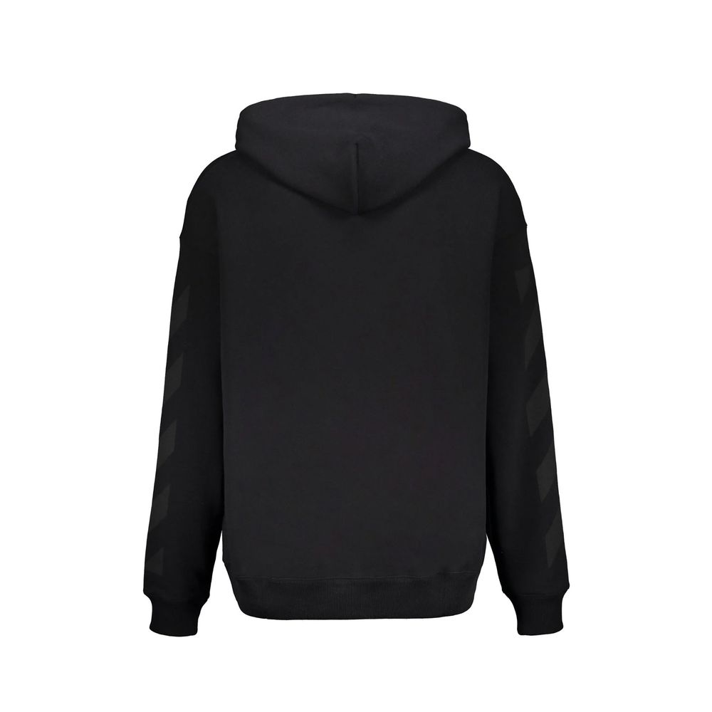 Off-White Black Cotton Sweatshirt | Regal Royce