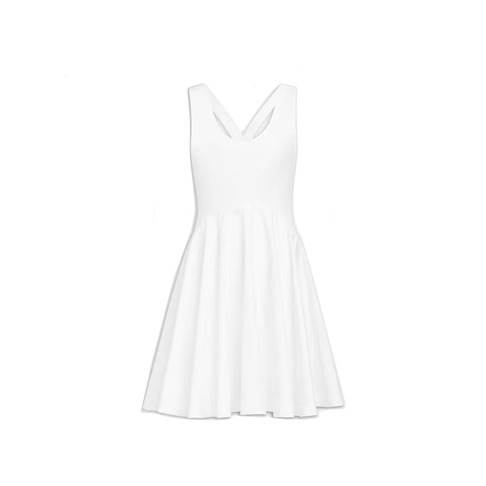 Alaïa White Cotton Casual Dress | Regal Royce