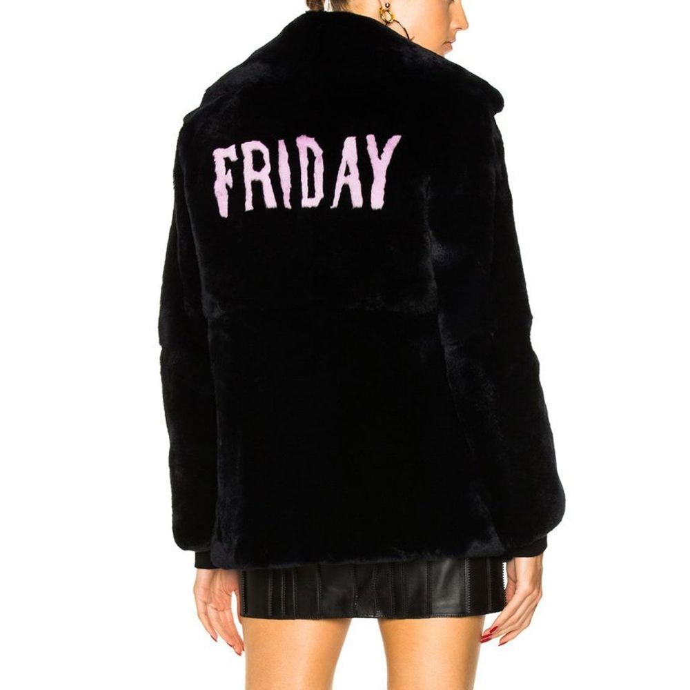 Alberta Ferretti Blue Rabbit Fur Coat | Regal Royce