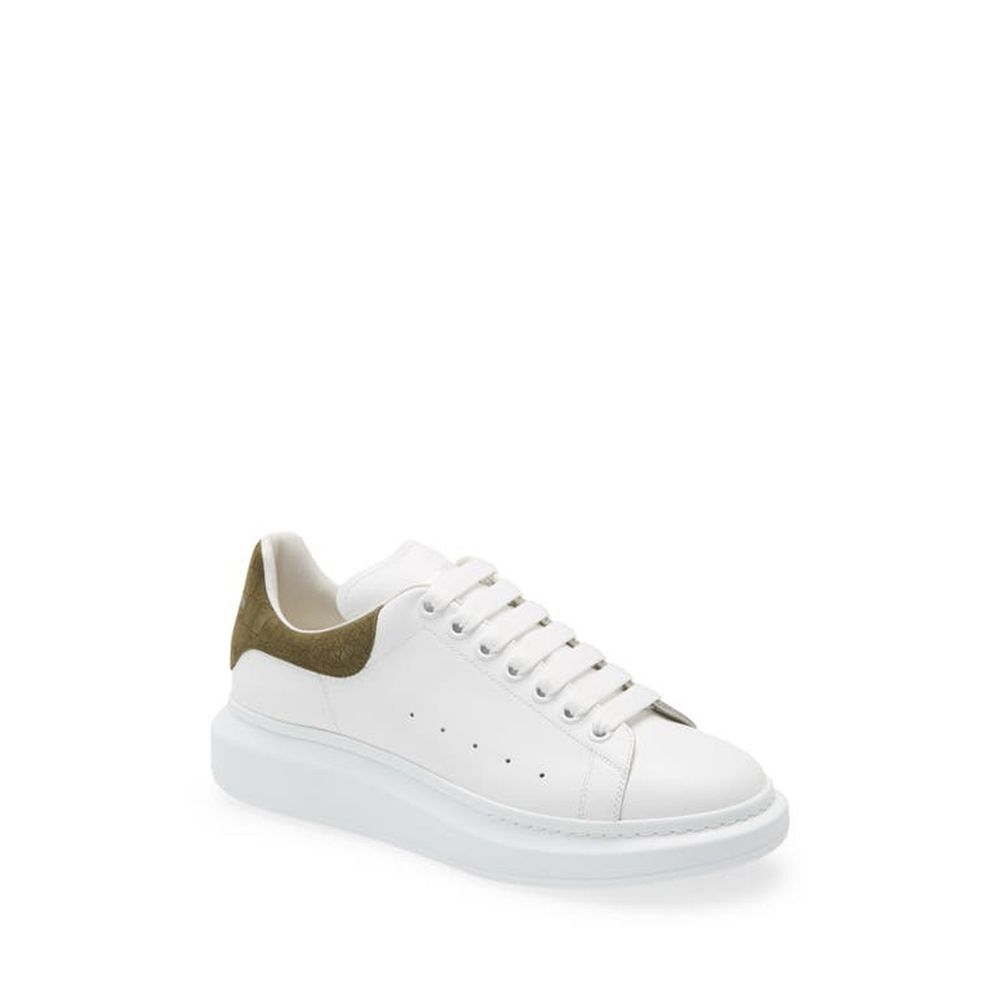Alexander McQueen White Calfskin Chunky Sneakers | Regal Royce