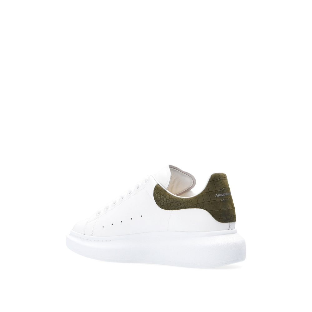 Alexander McQueen White Calfskin Chunky Sneakers | Regal Royce