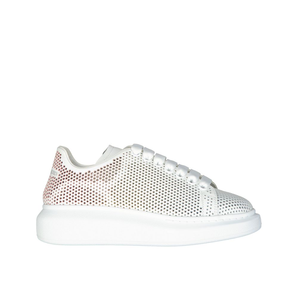 Alexander McQueen White Calfskin Low Top Sneakers | Regal Royce