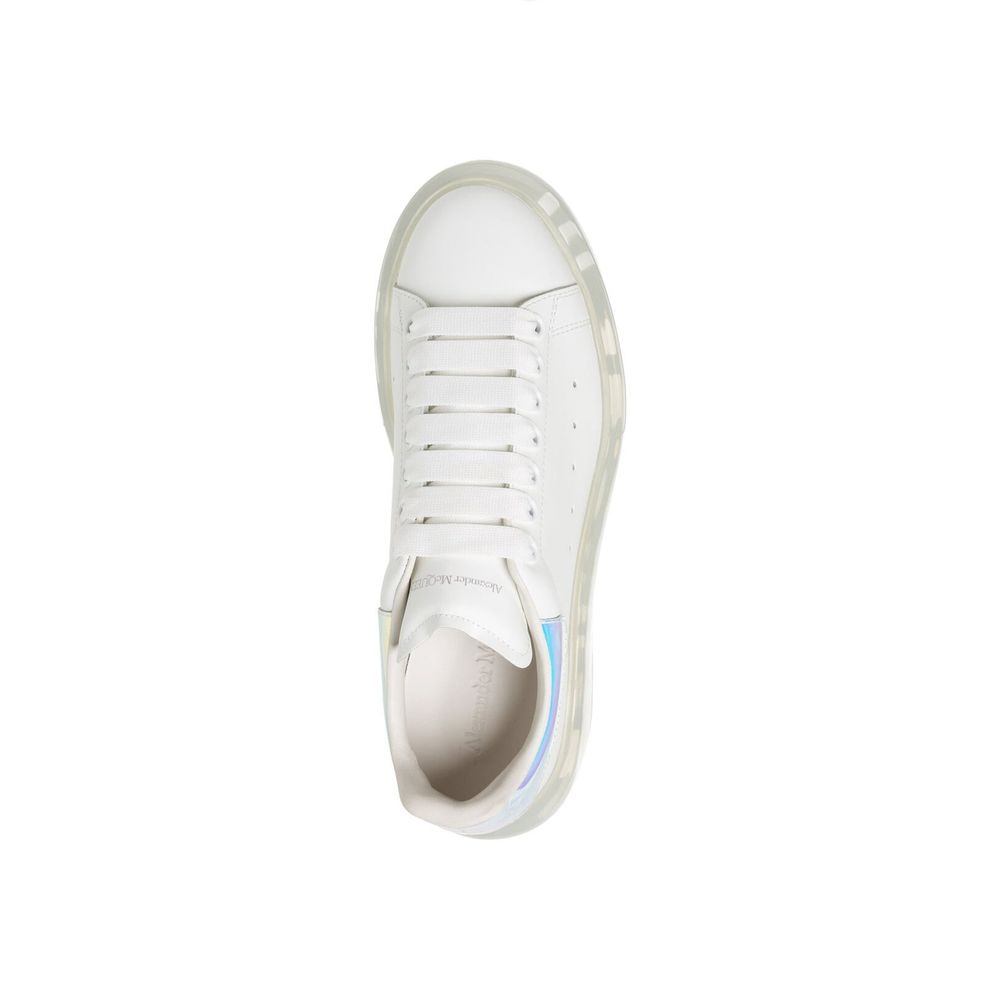 Alexander McQueen White Calfskin Chunky Sneakers | Regal Royce