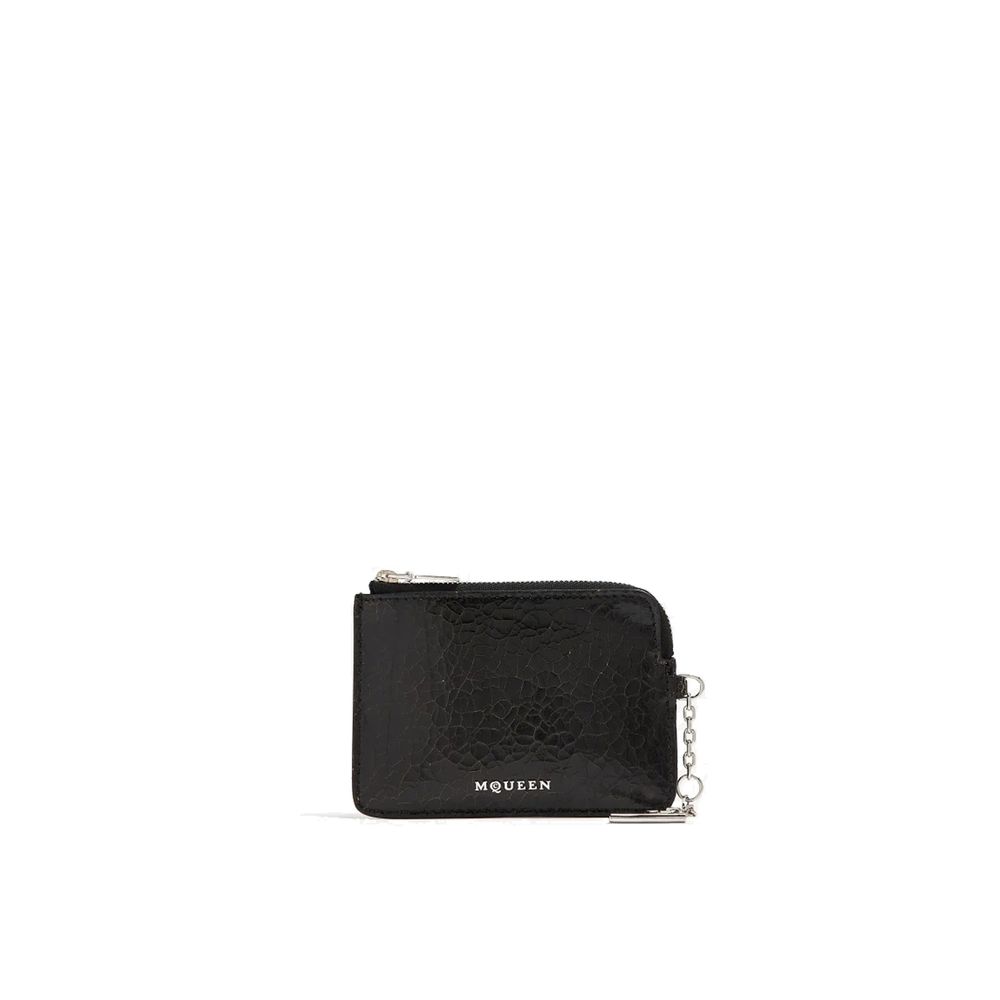 Alexander McQueen Black Calfskin Clutch Bag | Regal Royce