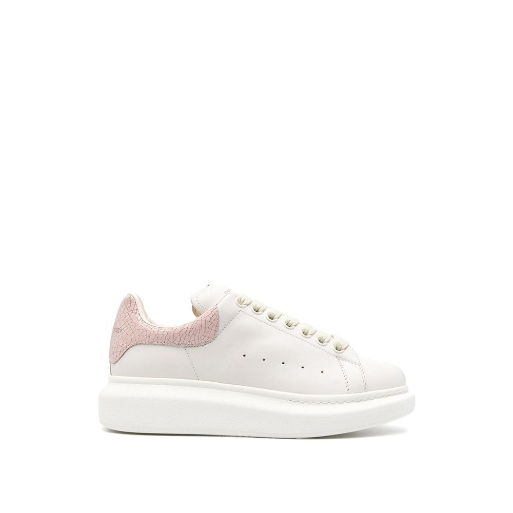 Alexander McQueen White Leather Chunky Sneakers | Regal Royce