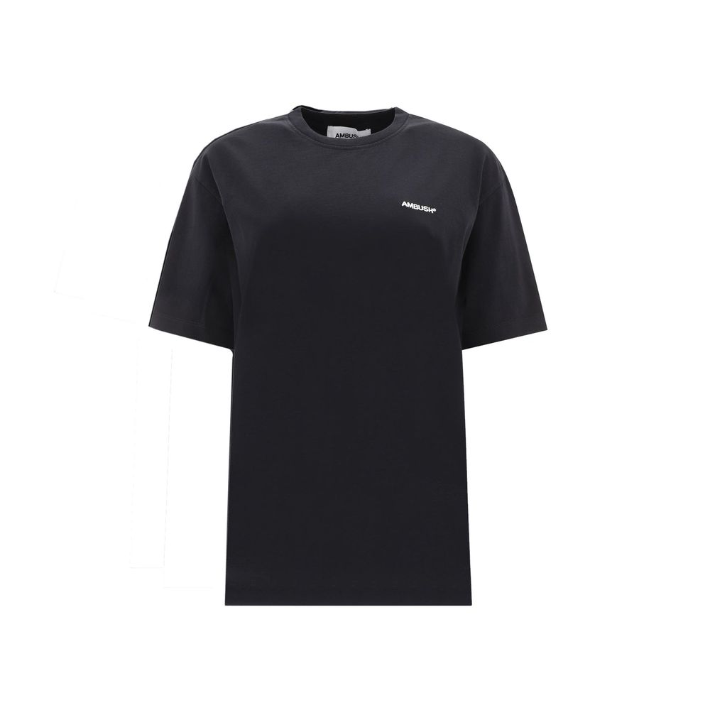 Ambush Black Cotton T-Shirt | Regal Royce