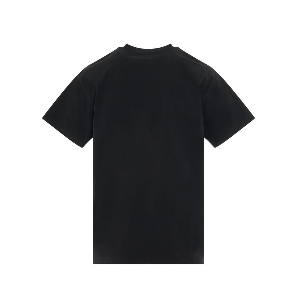 Ambush Black Cotton T-Shirt | Regal Royce